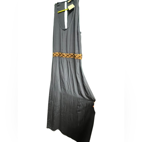 Myne Ashley Ann navy blue maxi dress, Sz 4! - Picture 2 of 3